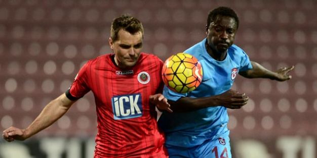 Trabzonspor 90+2'de 3 puanı kaptı