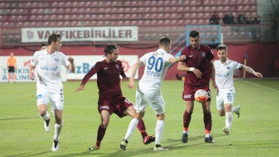 Trabzonspor farklı yenildi