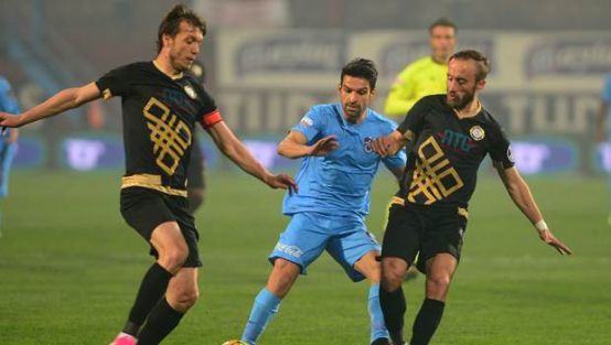Trabzonspor kendi evinde mağlup