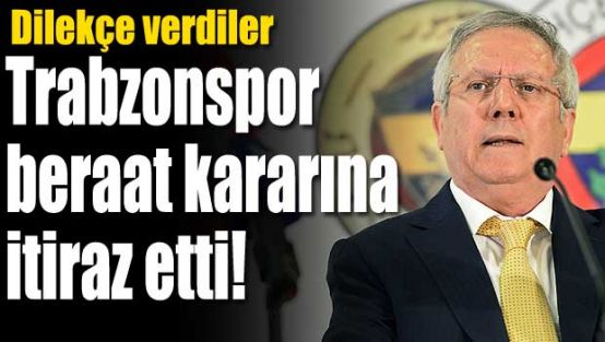 Trabzonspor'dan beraat kararına itiraz!