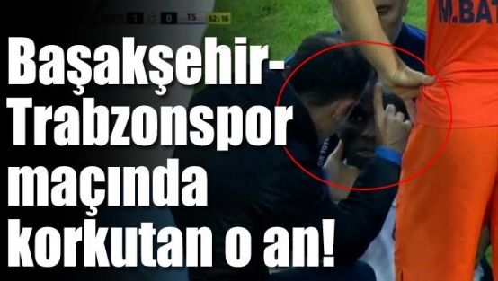 Trabzonsporlu futbolcu korkuttu!