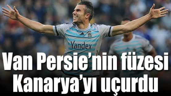 Van Persie'nin füzesi Kanarya'yı uçurdu