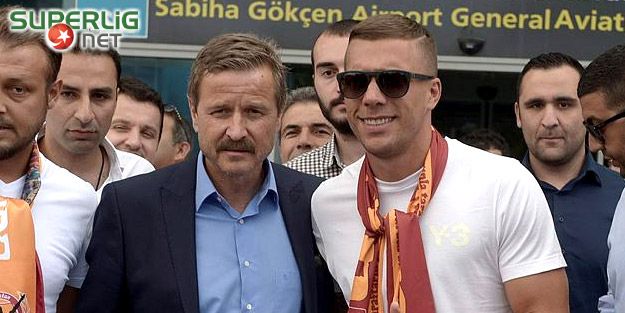 Ve Podolski İstanbul'da!