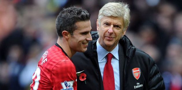 Wenger : Van Persie yönettiğim en iyi futbolcu !
