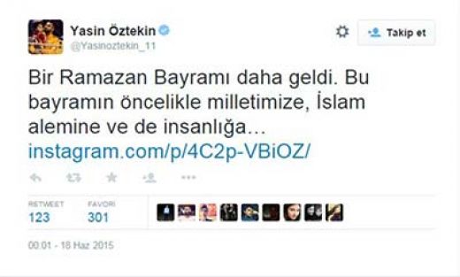 Yanlış tweet attı, olay oldu