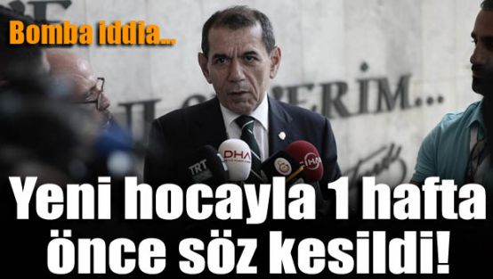 Yeni hoca ile 1 hafta önce görüşmüşler!