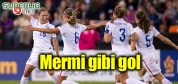 Bayan futbolcudan füze gibi gol