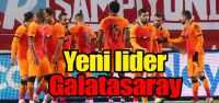 Yeni lider Galatasaray