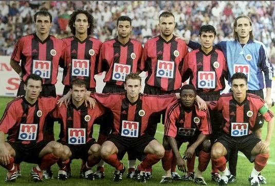 Gençlerbirliği 2002-03   Teknik direktör Ersun Yanal yönetiminde 2002-2003 sezonunda Süper Lig’de üçüncü sırayı alan Gençlerbirliği. Soldan sağa Ayaktakiler: Mustafa Gürsel, Deniz Barış, Abdelzaher El Saka, Veysel Cihan, Ahmed Hassan, Gökhan Tokgöz. Oturanlar: Thomas Zdebel, Serkan Balcı, Filip Daems, Marcel Mbayo, Ümit Bozkurt.
